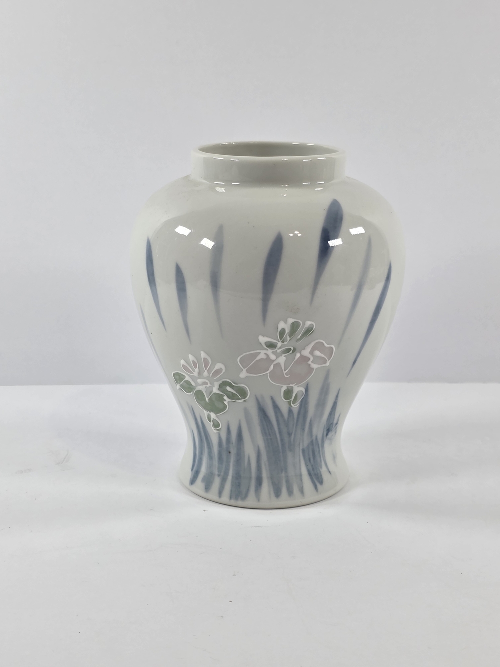OTAGIRI Japan Porcelain Floral Vintage Vase